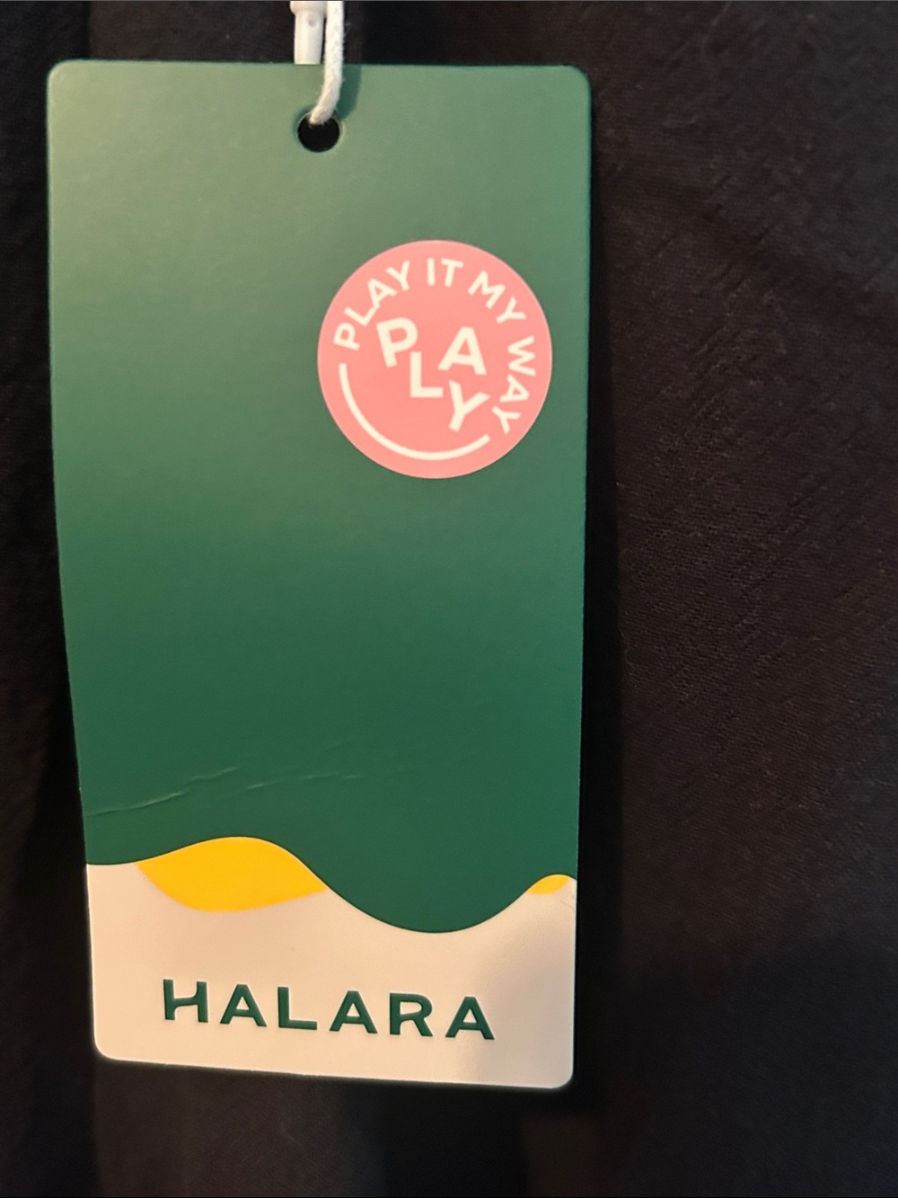 HALARA Wide Leg 100% Cotton Pants NWT - Picture 2 of 7